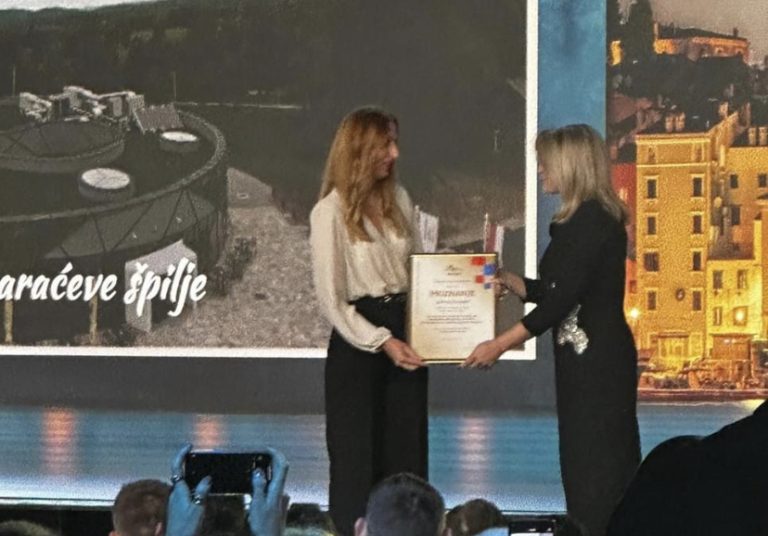 Baraćeve špilje osvojile godišnju nagradu “Anton Štifanić”