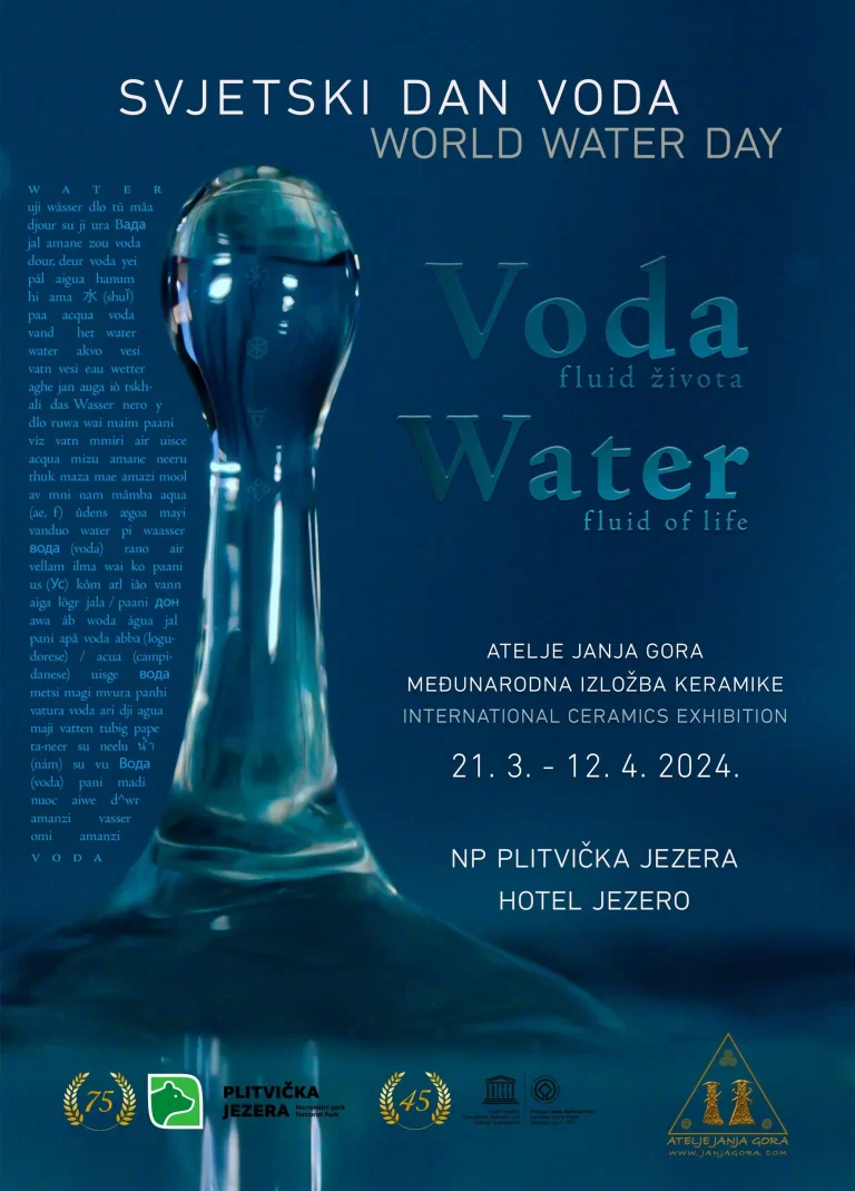 Hotel Jezero: Međunarodna izložba keramike Voda, fluid života