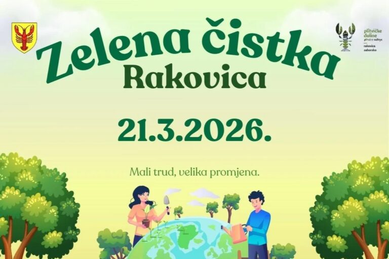 Volonterska akcija u Rakovici: Zelena čistka završava druženjem u Lovačkom domu