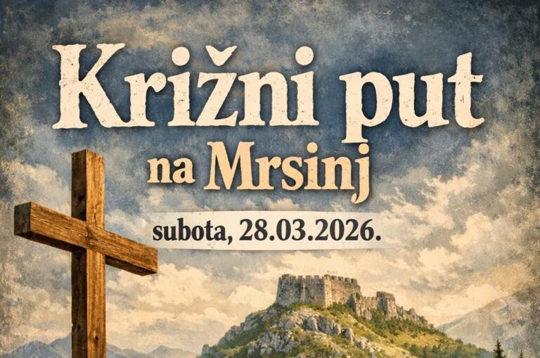 Župa sv. Jurja mučenika Korenica poziva vjernike na križni put na Mrsinj