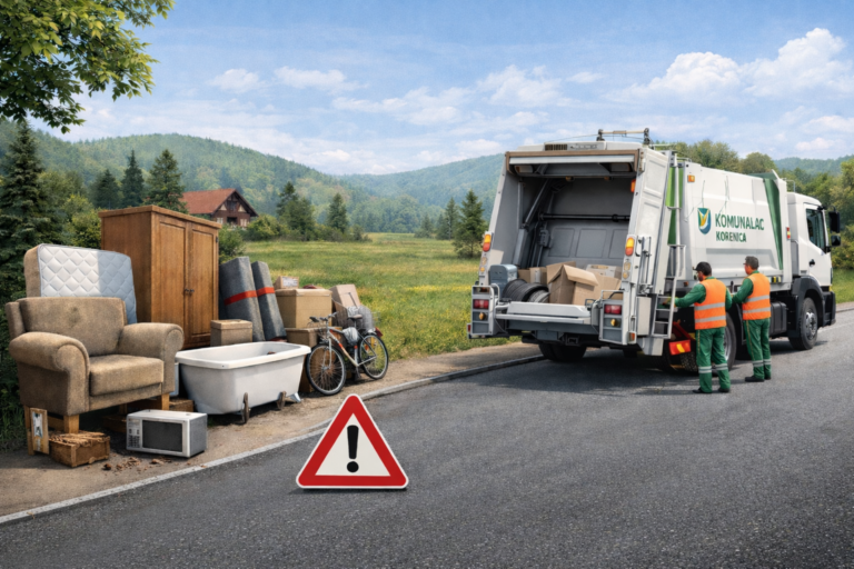 Komunalac Korenica objavio raspored odvoza glomaznog otpada